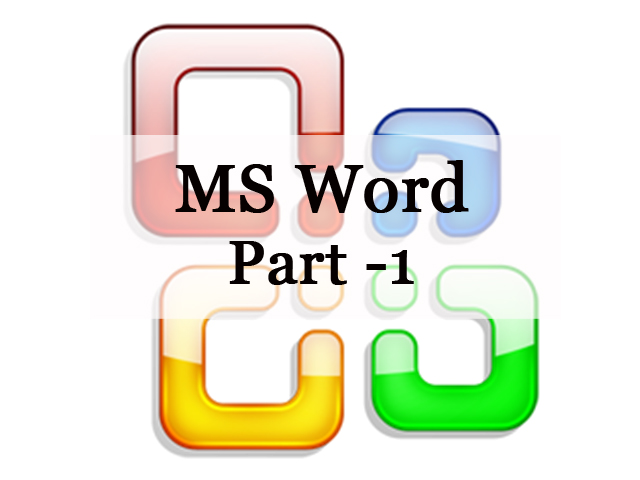 MS-Word Part 1